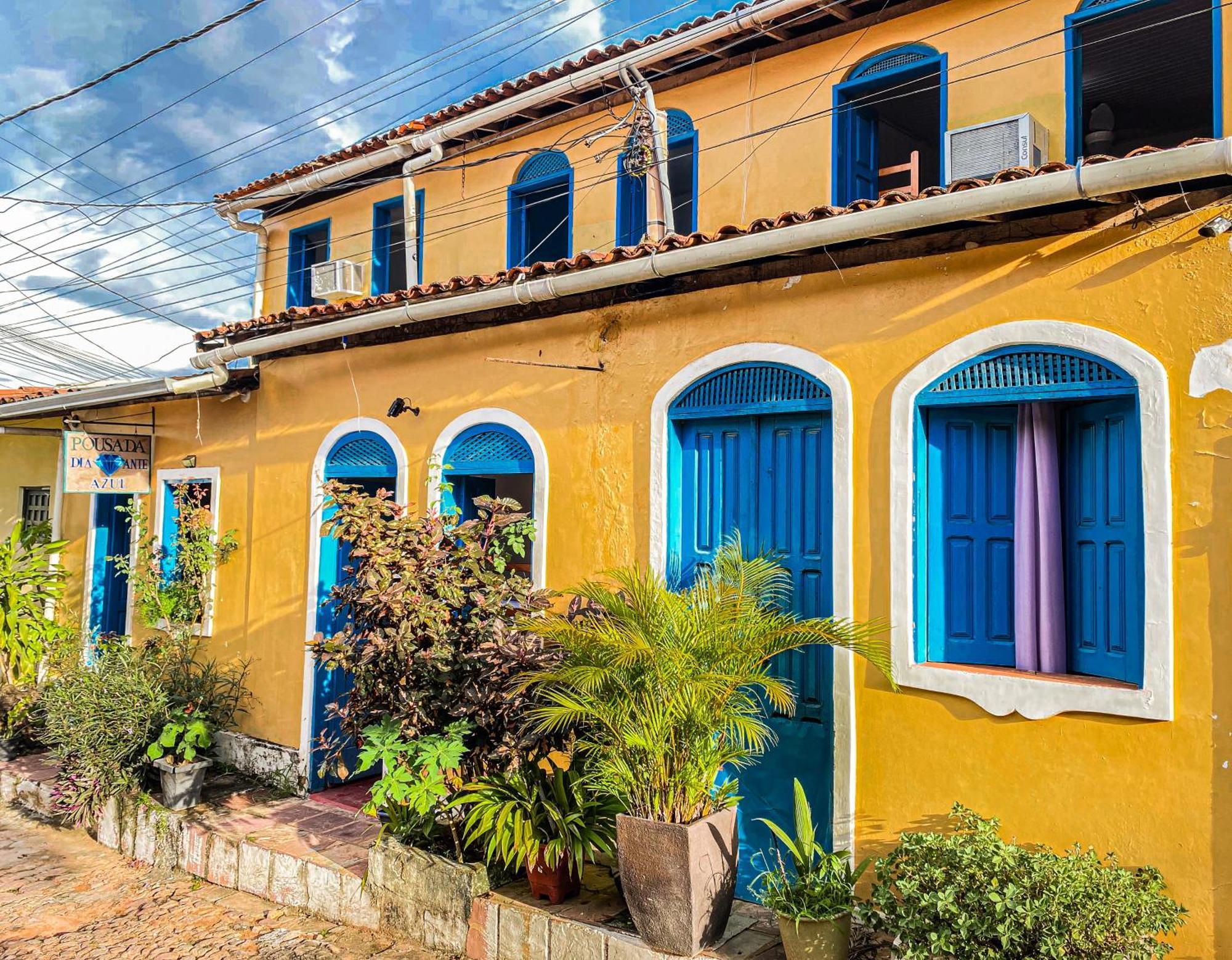 Pousada Diamante Azul Lencois Exterior foto